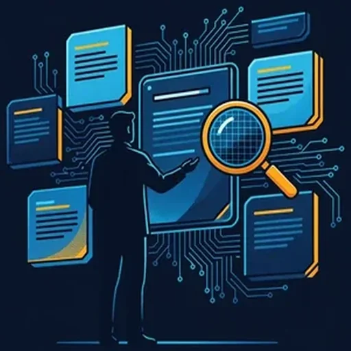 Guided and human analysis icon