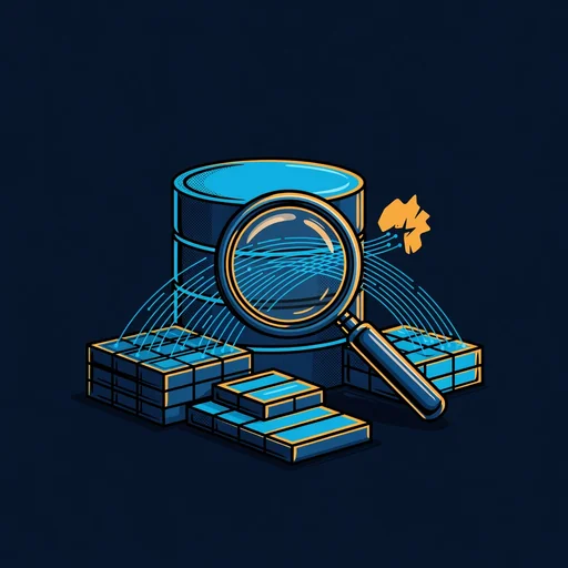 Database and SQL validation icon