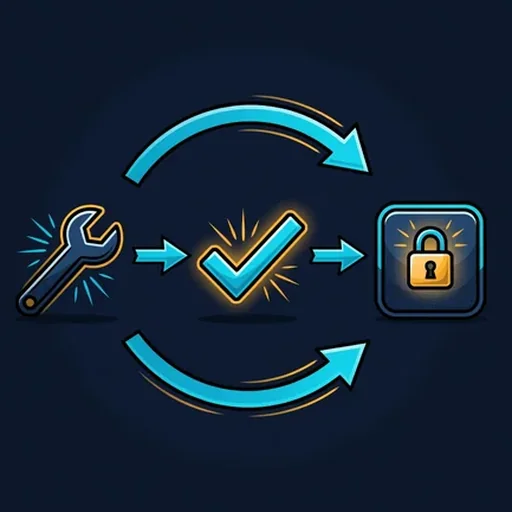 Retesting icon