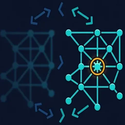 AI-assisted change detection icon